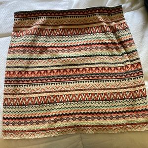 Southwest style pencil skirt
